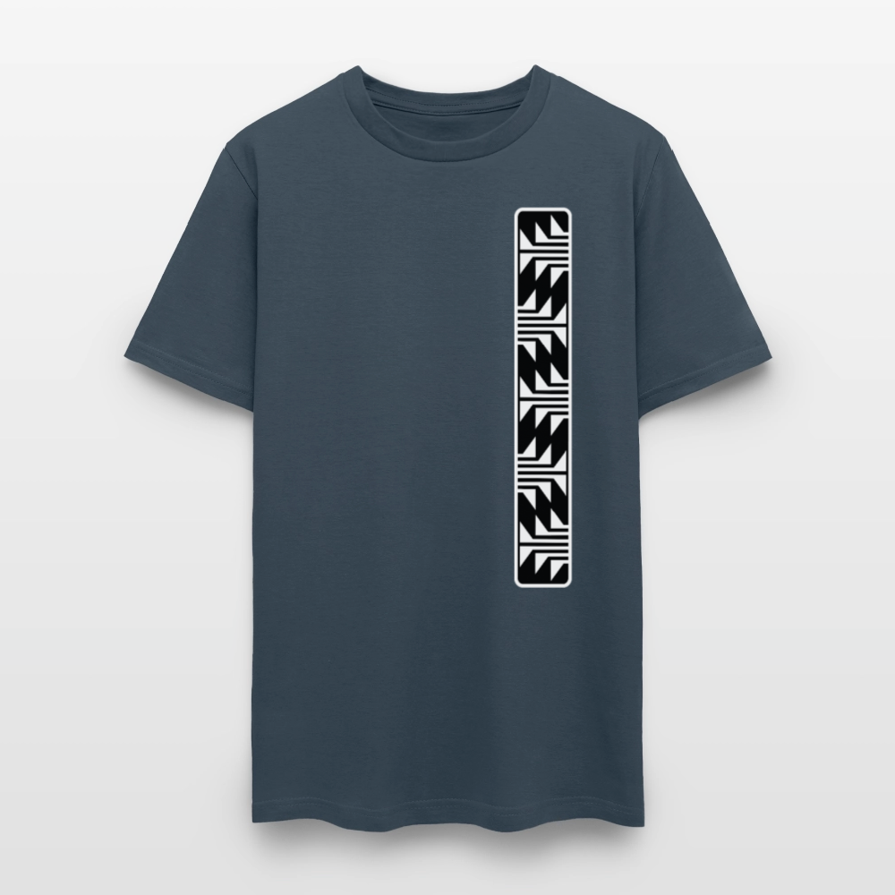 Frog Foot Panel Unisex T-shirt -  blue dusk