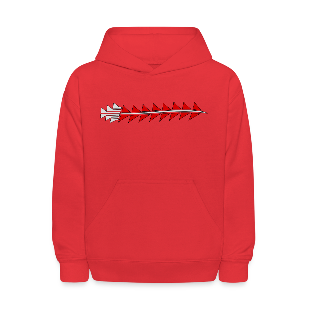 Red Sturgeon Kids' Hoodie - red