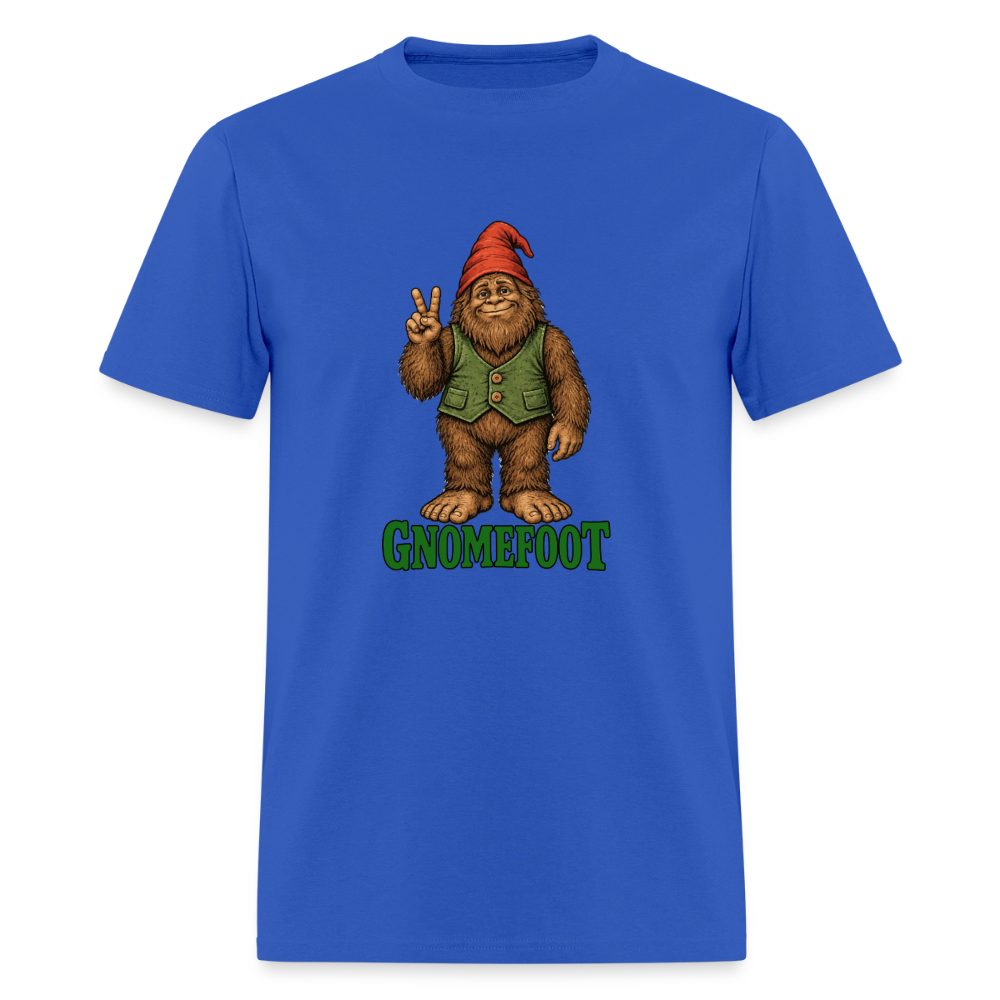 Gnomefoot. Men's T-Shirt - royal blue