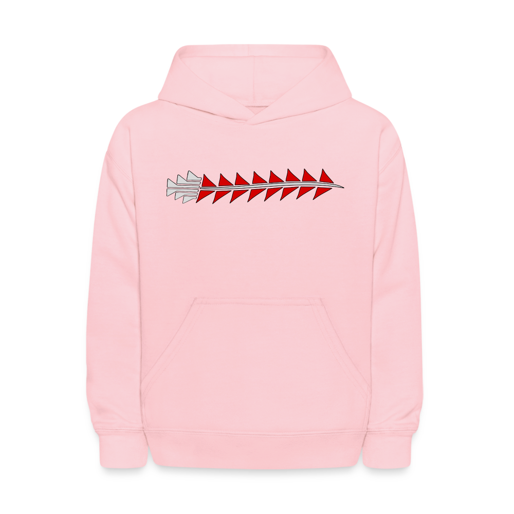 Red Sturgeon Kids' Hoodie - pink