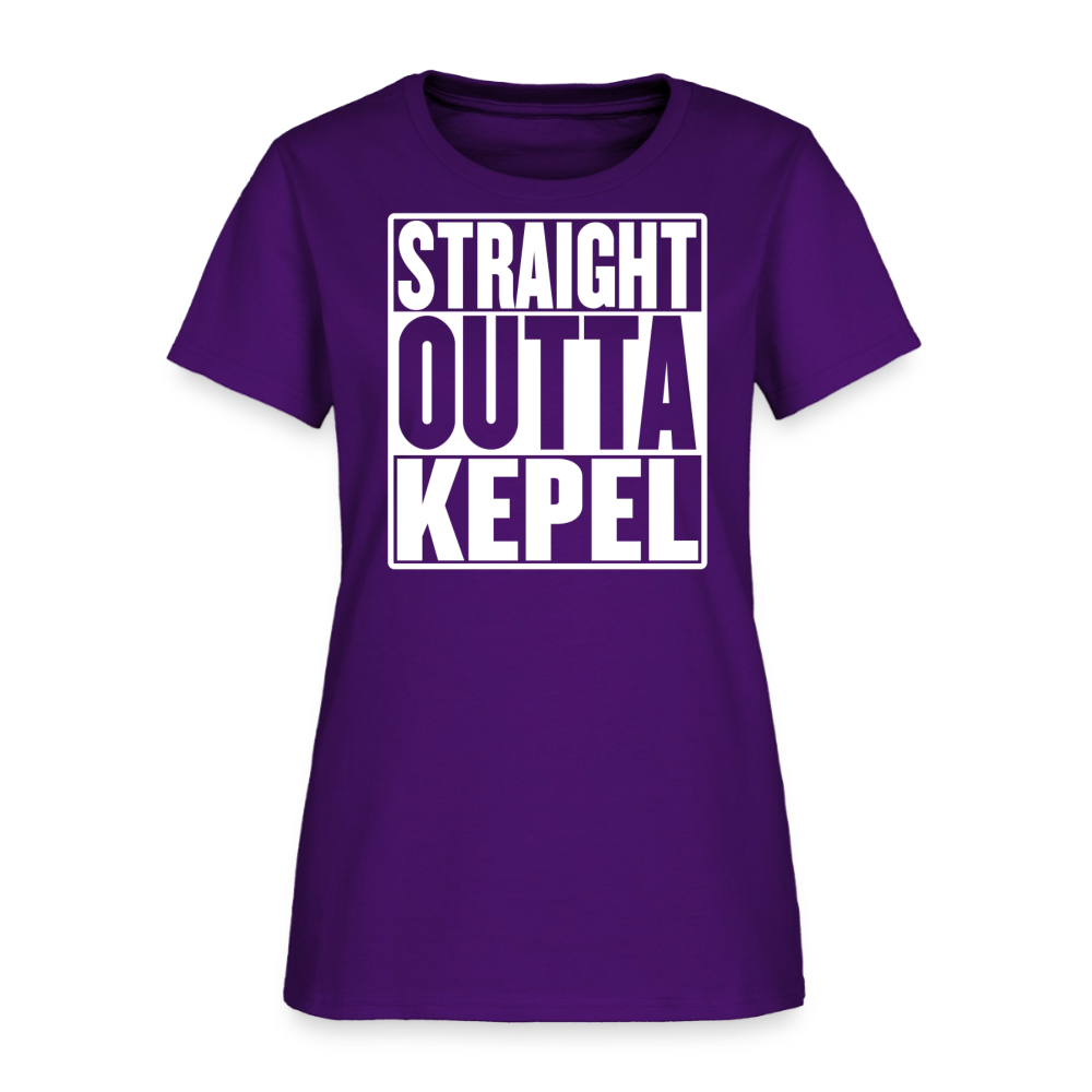 Straight Outta Kepel Women’s T-Shirt - purple