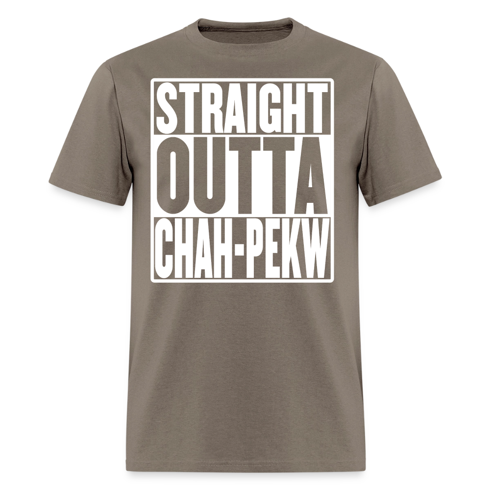Straight Outta Chah-Pekw Men's T-Shirt - safari