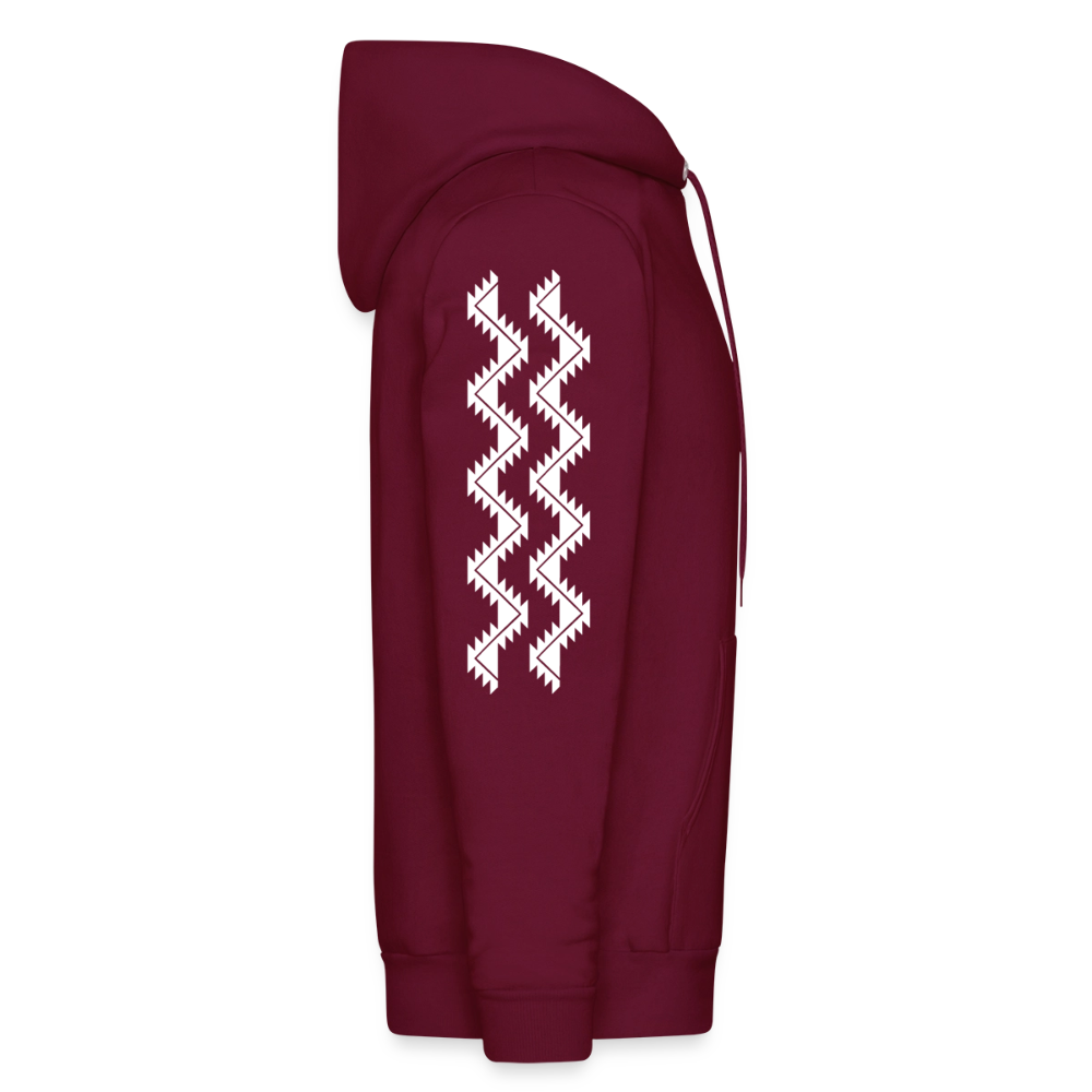 Straight Outta Klamath Men's Hoodie - burgundy