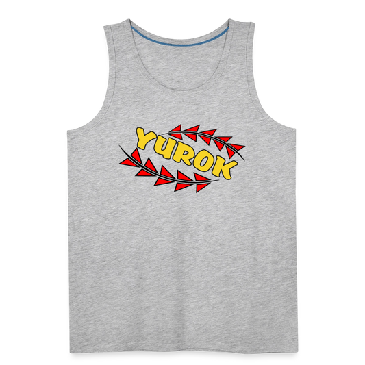 Yurok Men’s Premium Tank - heather gray