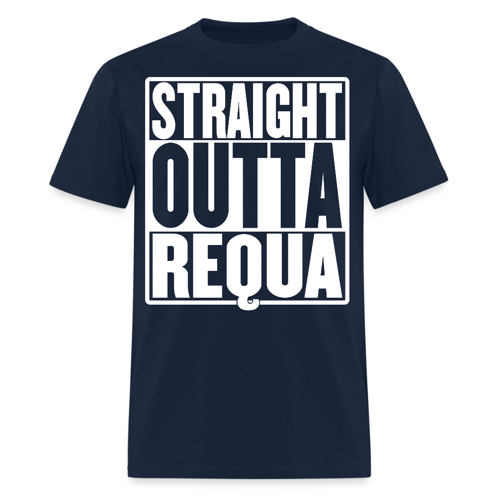 Straight Outta Requa Men's T-Shirt - navy