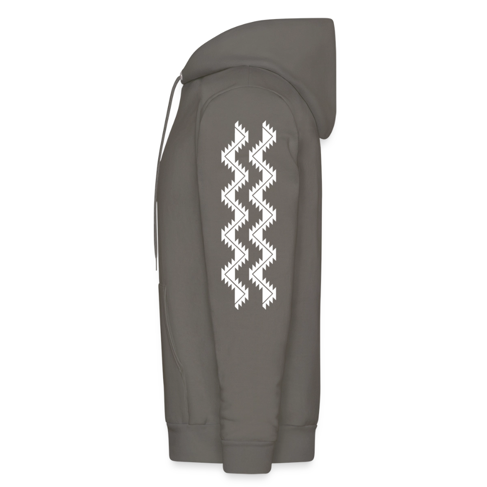 Straight Outta Klamath Men's Hoodie - asphalt gray