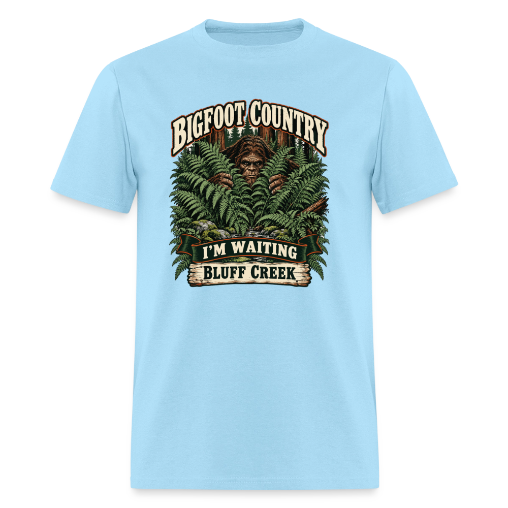 Bigfoot Country Waiting Bluff Creek - powder blue