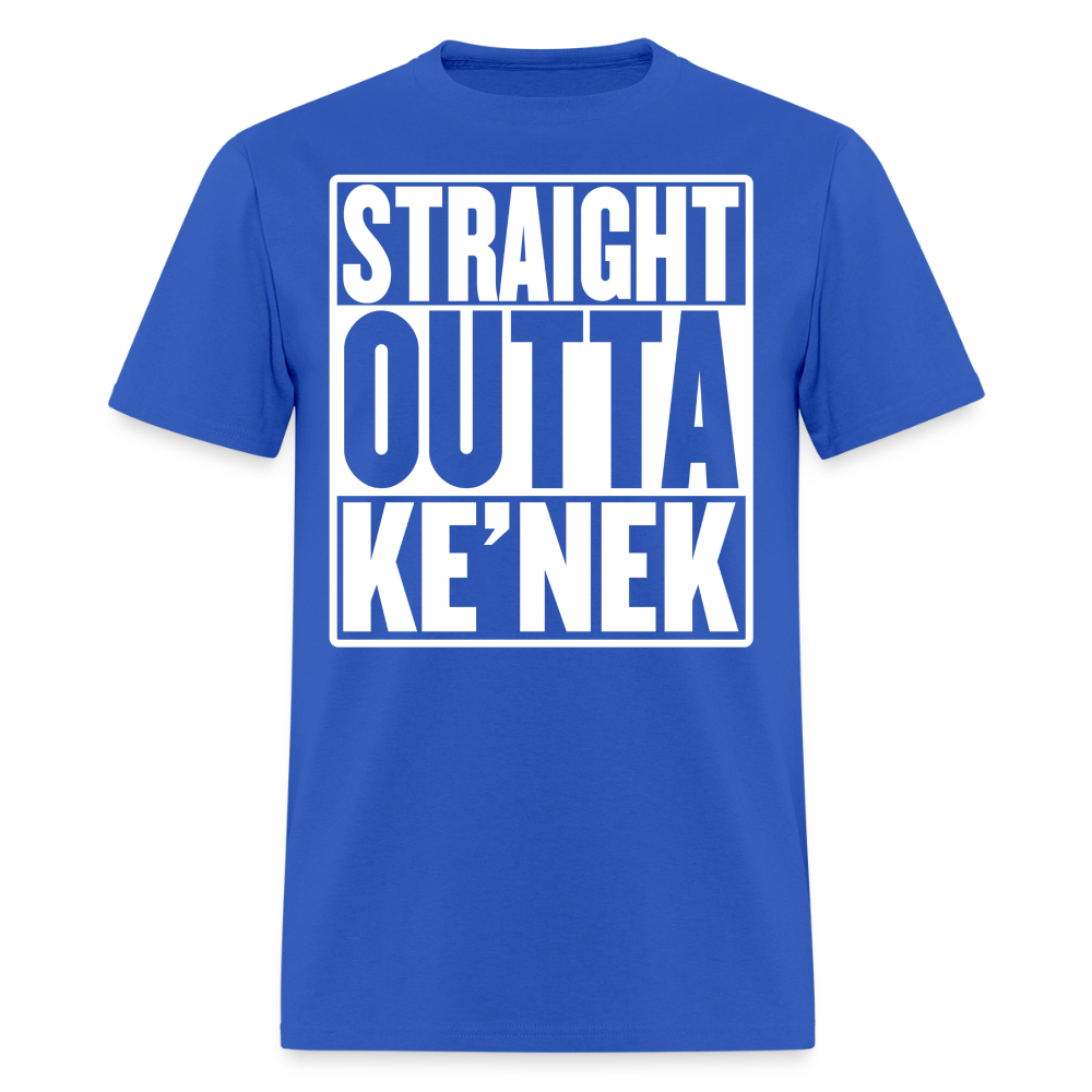 Straight Outta Ke’nek Classic T-Shirt - royal blue