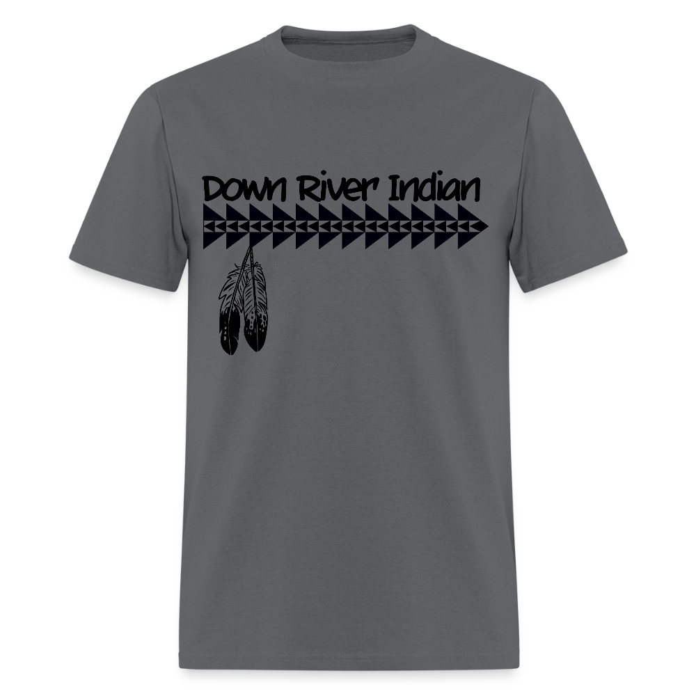DRI Down River Indian Men's T-Shirt - charcoal