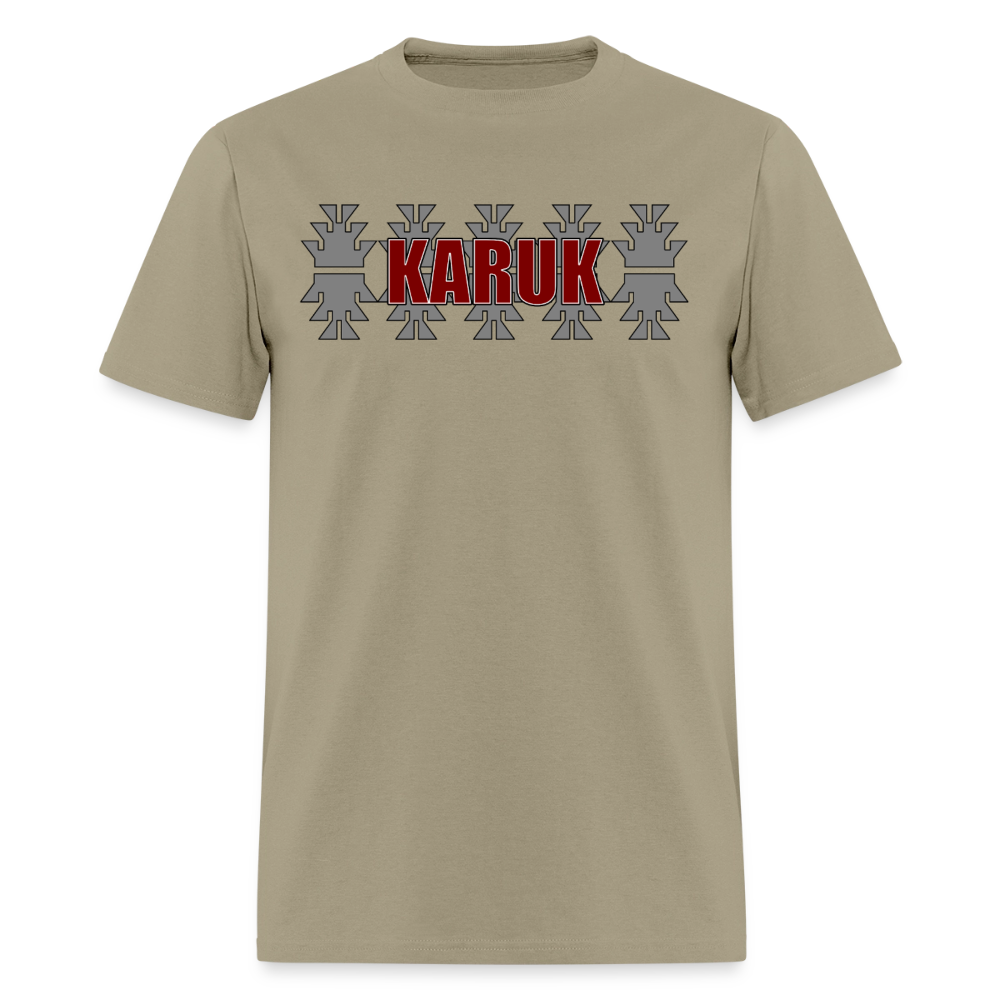 Karuk with Frogs Men's T-Shirt - khaki