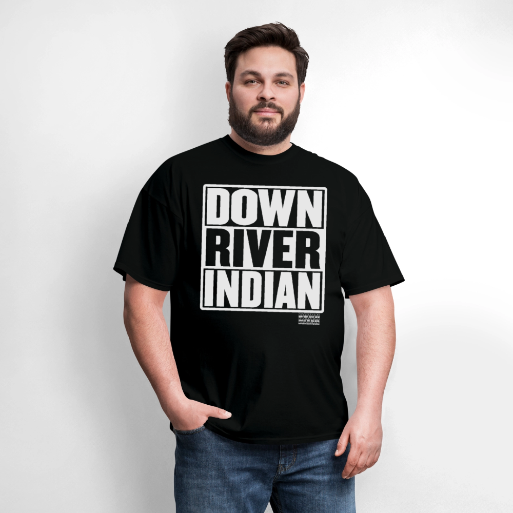 Down River Indian Tee - black