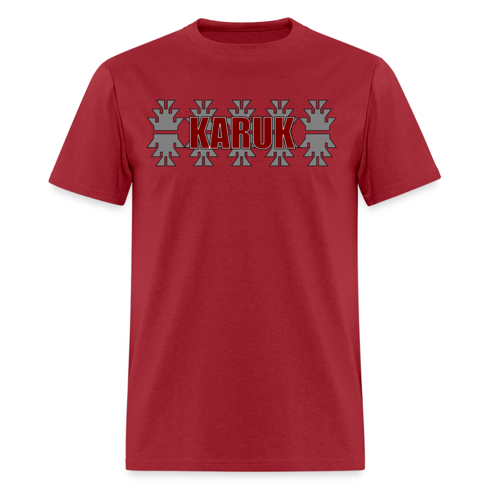 Karuk with Frogs Men's T-Shirt - true red