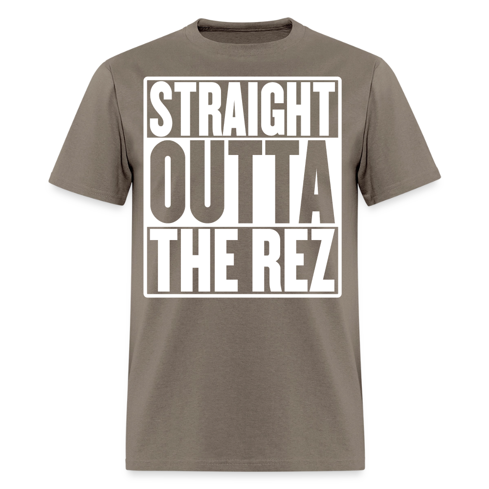 Straight Outta The Rez T-Shirt - safari