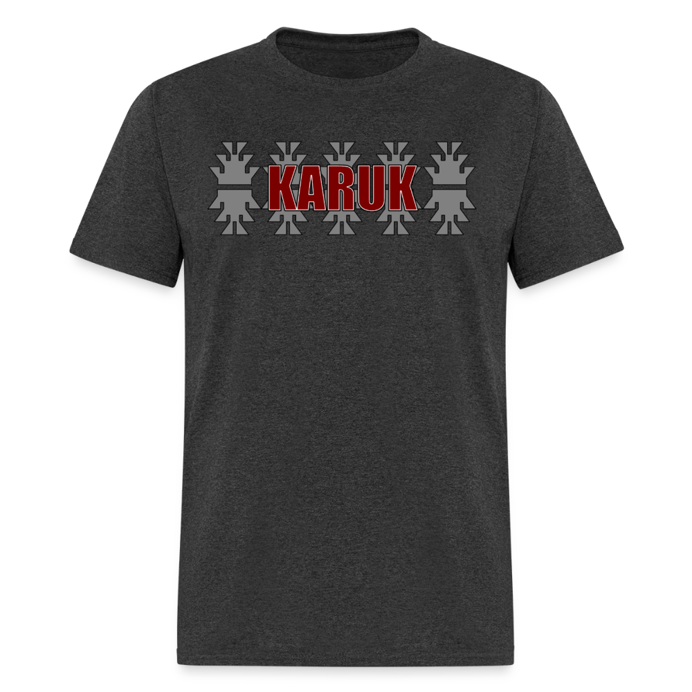 Karuk with Frogs Men's T-Shirt - heather black