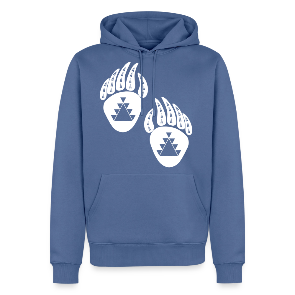 Bear Claws Men’s Premium Hoodie - stone blue 