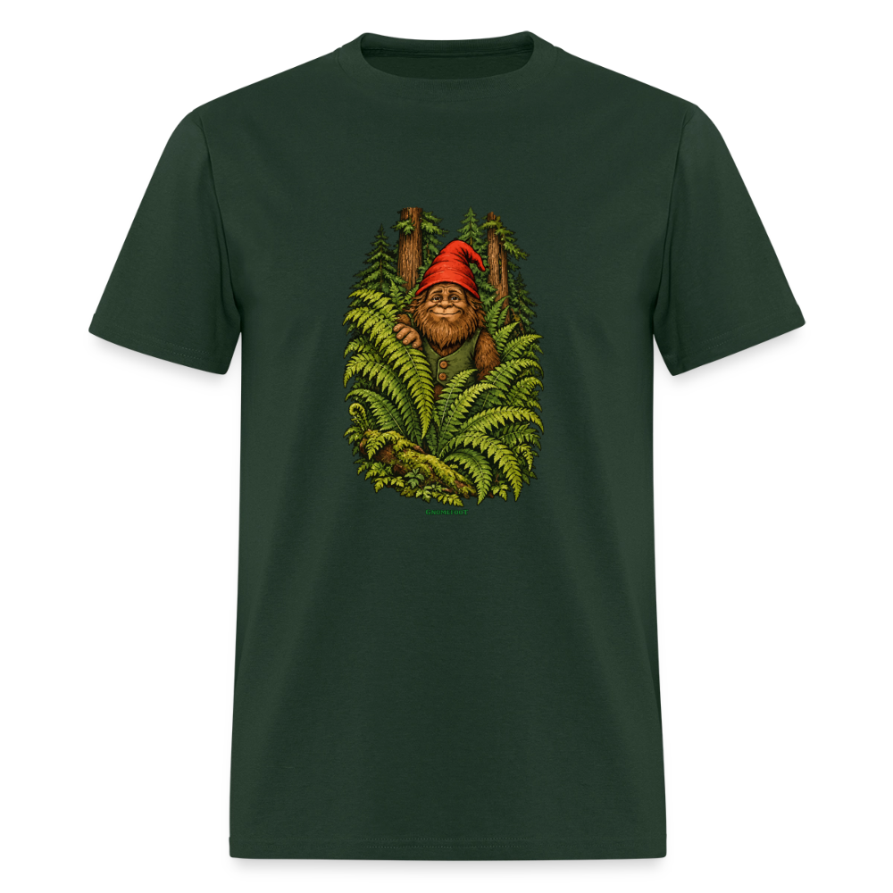 Gnomefoot in Ferns Men's T-Shirt - forest green