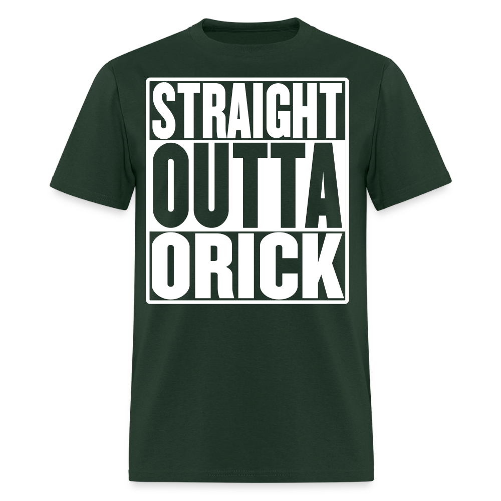 Straight Outta Orick Men's T-Shirt - forest green
