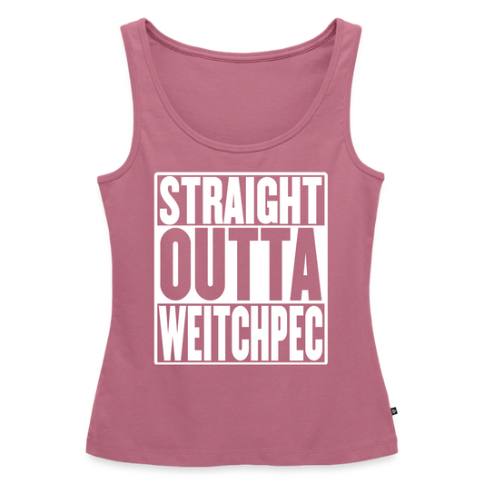 Straight Outta Weitchpec Women’s Premium Tank - mauve