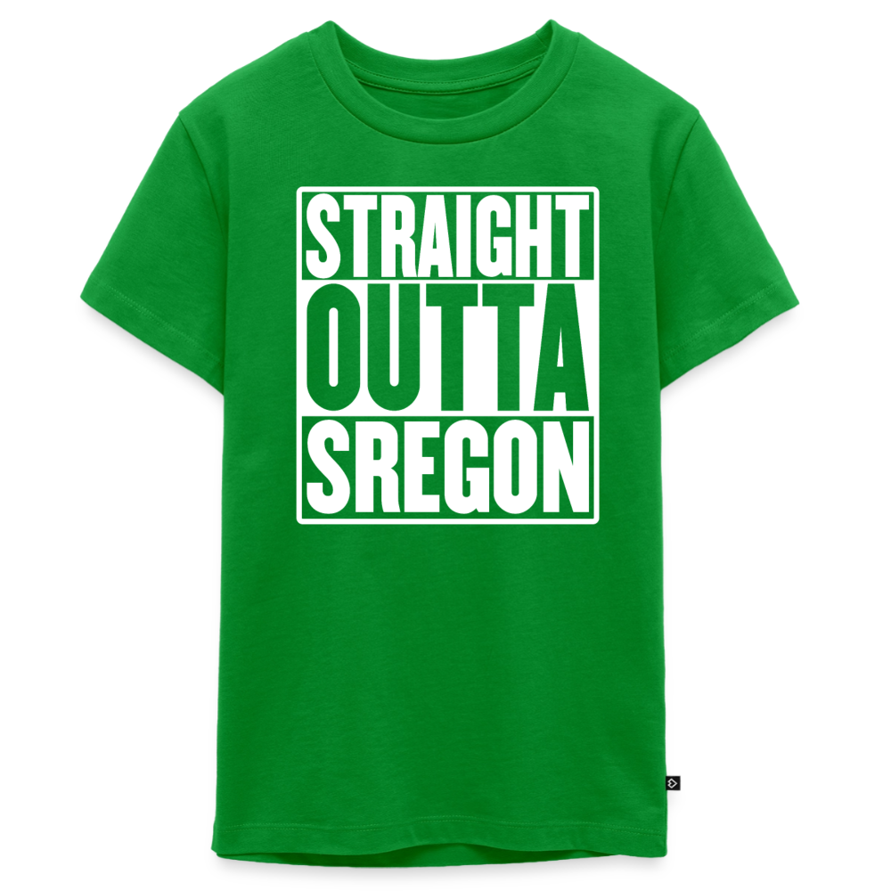 Straight Outta Sregon Kids' Premium T-Shirt - green