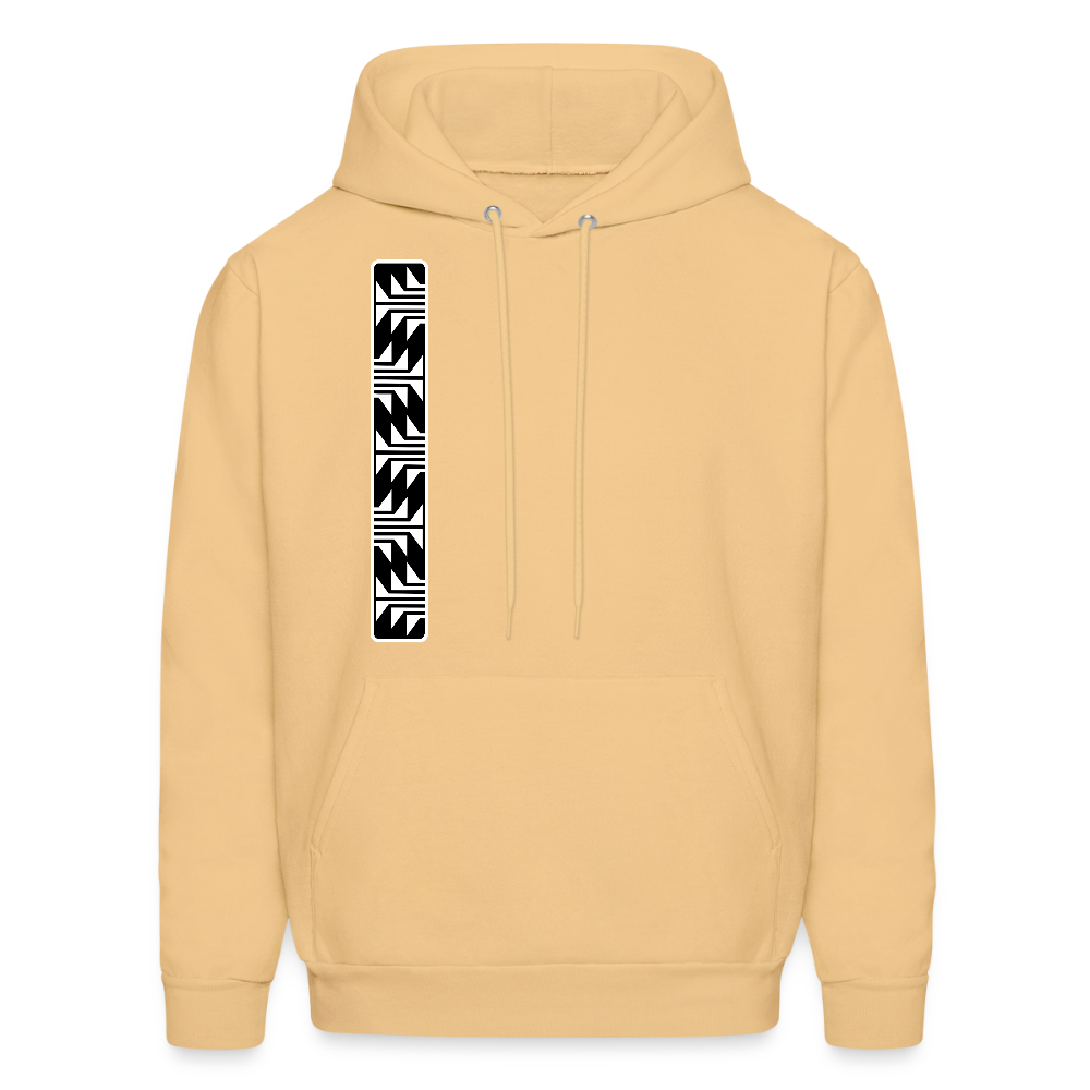 Frog Foot Panel Hoodie - light gold 