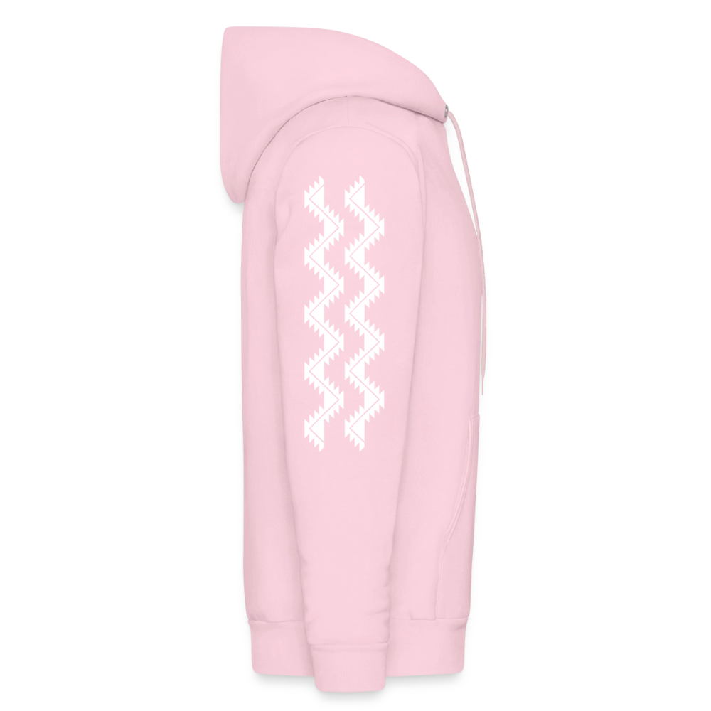 Straight Outta Klamath Men's Hoodie - pale pink