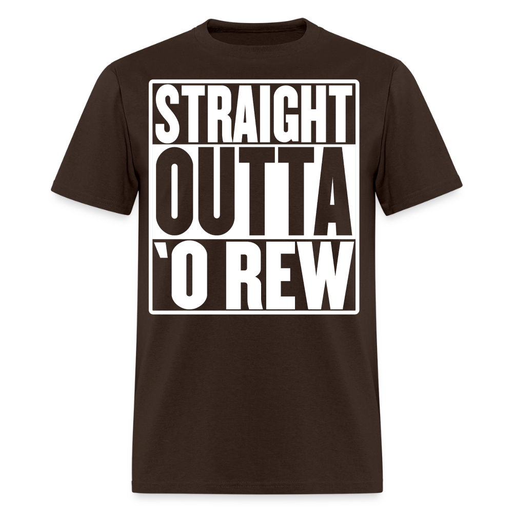 Straight Outta ‘O Rew Men's T-Shirt - brown