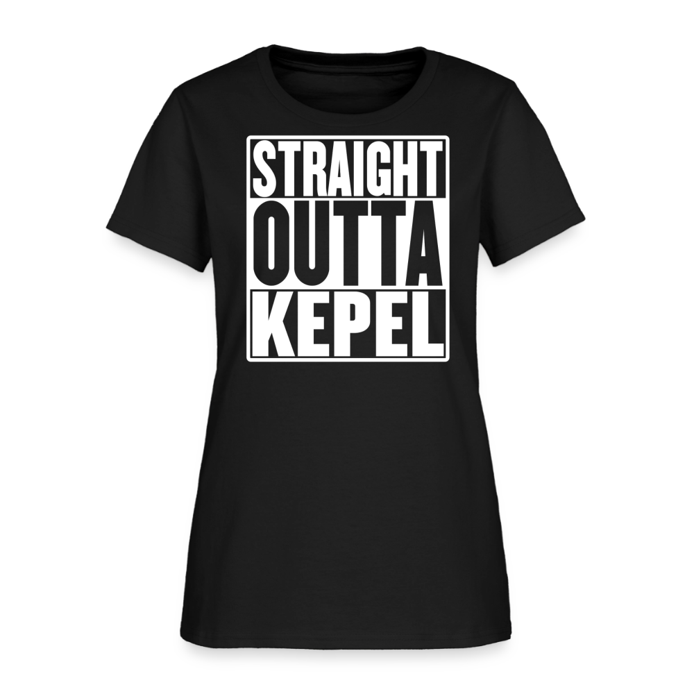 Straight Outta Kepel Women’s T-Shirt - black