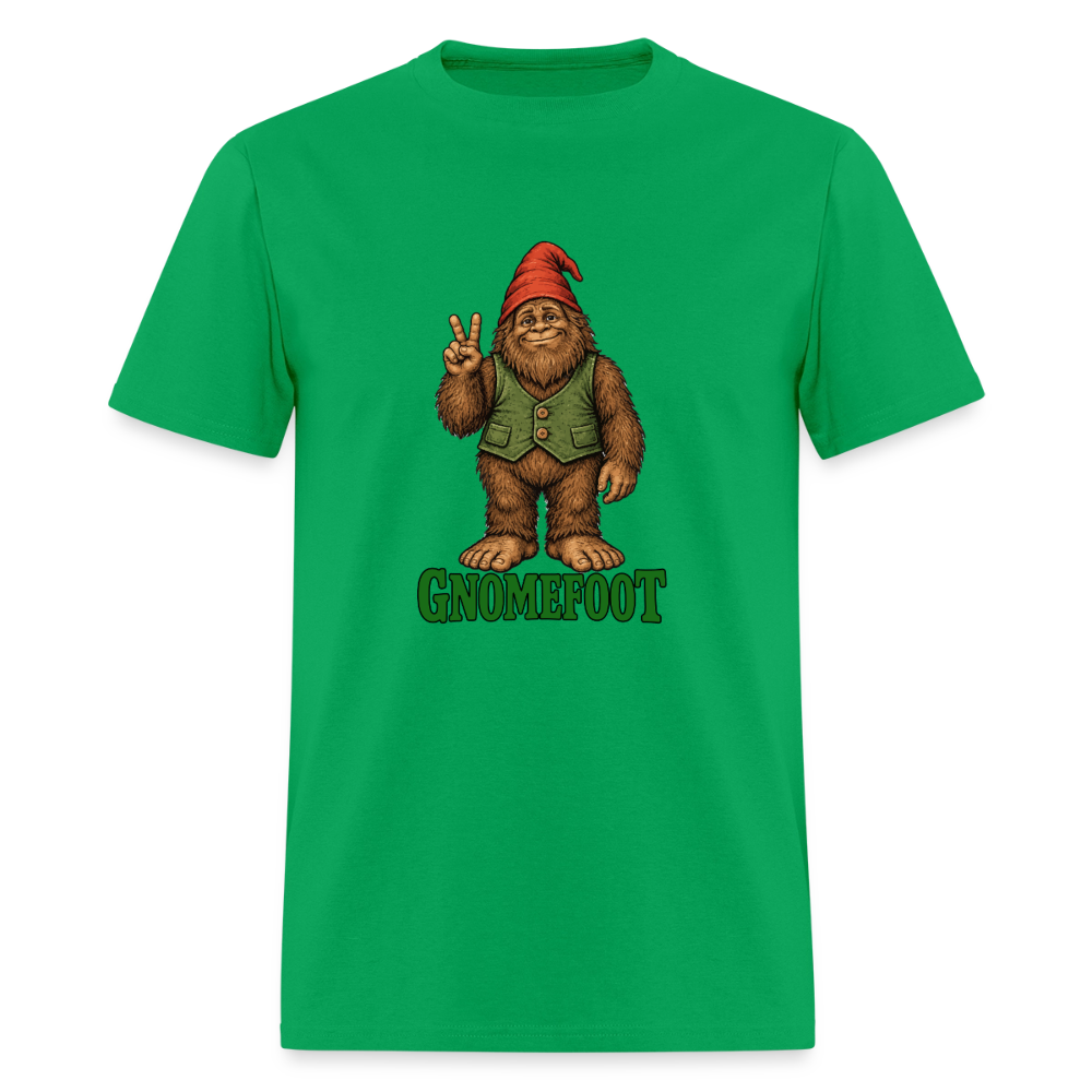 Gnomefoot. Men's T-Shirt - bright green