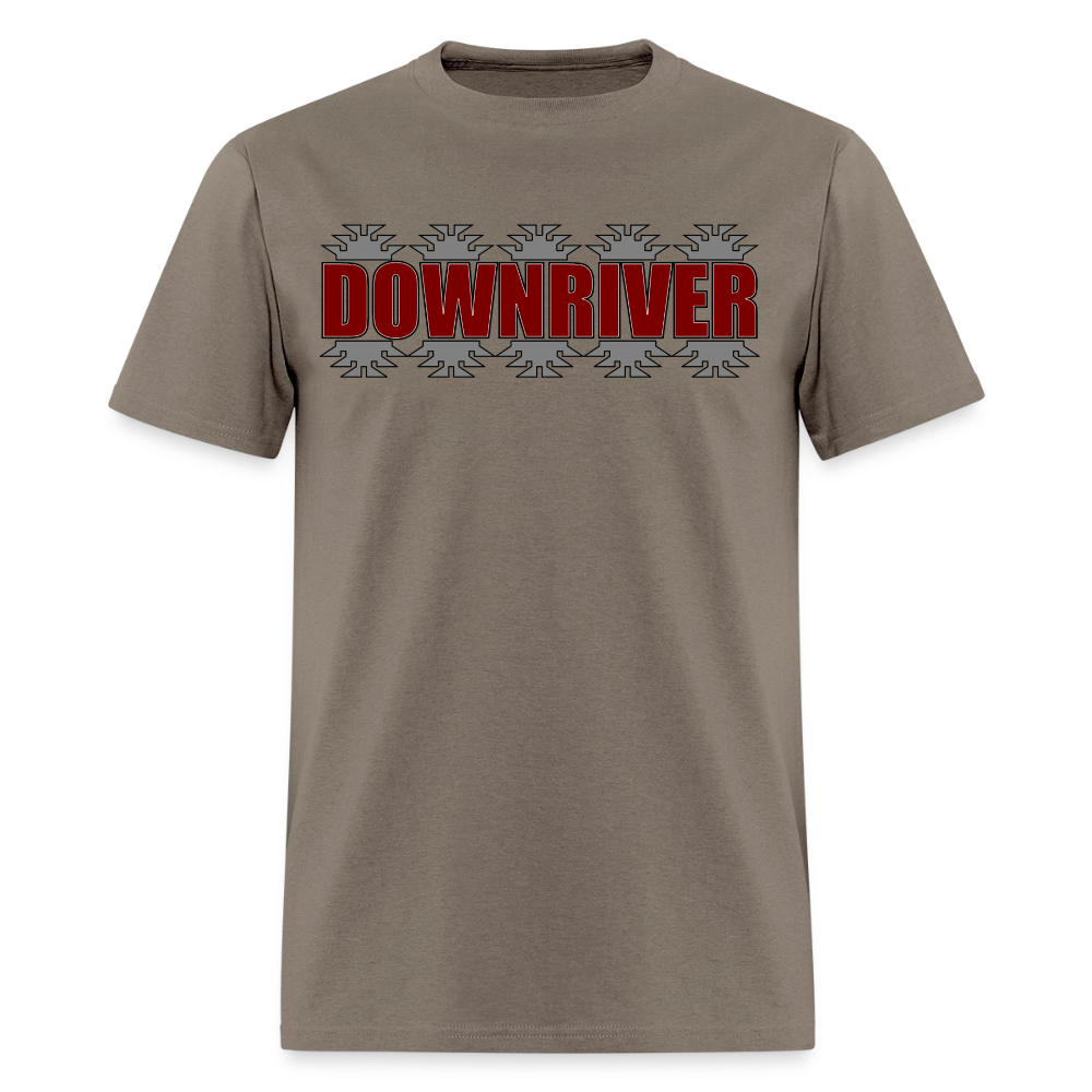 Downriver Frogs Foot Men's T-Shirt - safari