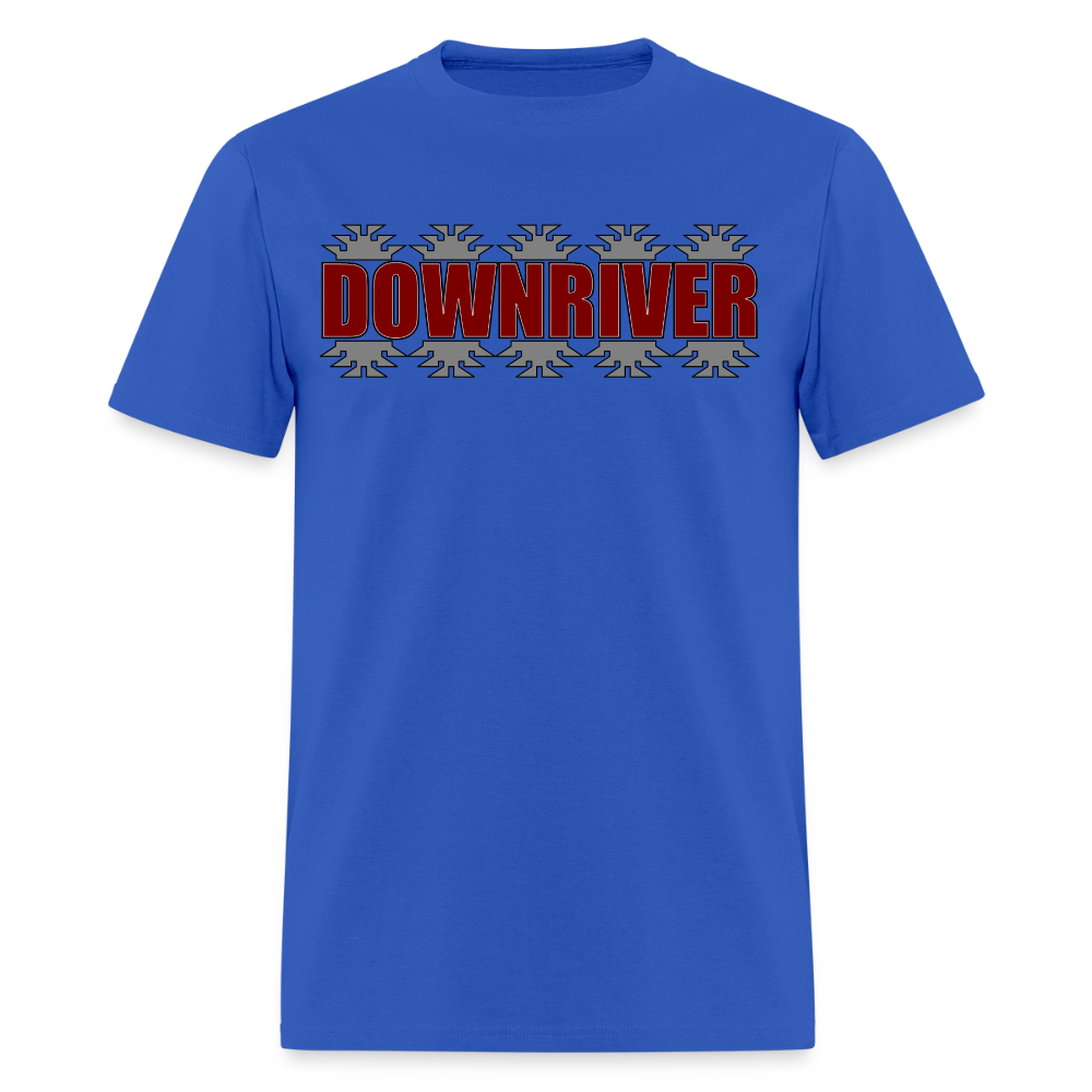 Downriver Frogs Foot Men's T-Shirt - royal blue