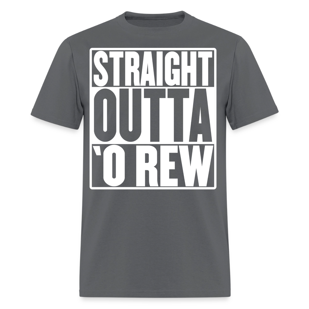 Straight Outta ‘O Rew Men's T-Shirt - charcoal