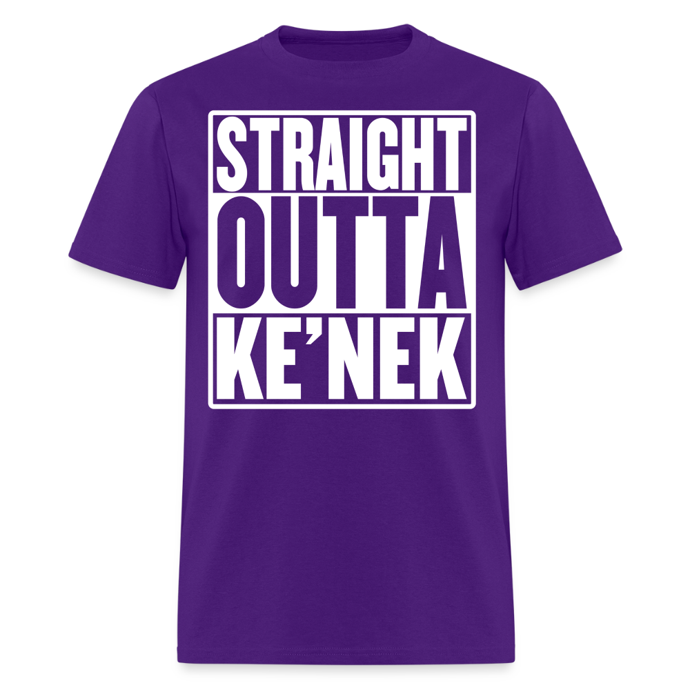 Straight Outta Ke’nek Classic T-Shirt - purple