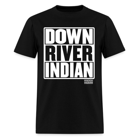 Down River Indian Tee - black