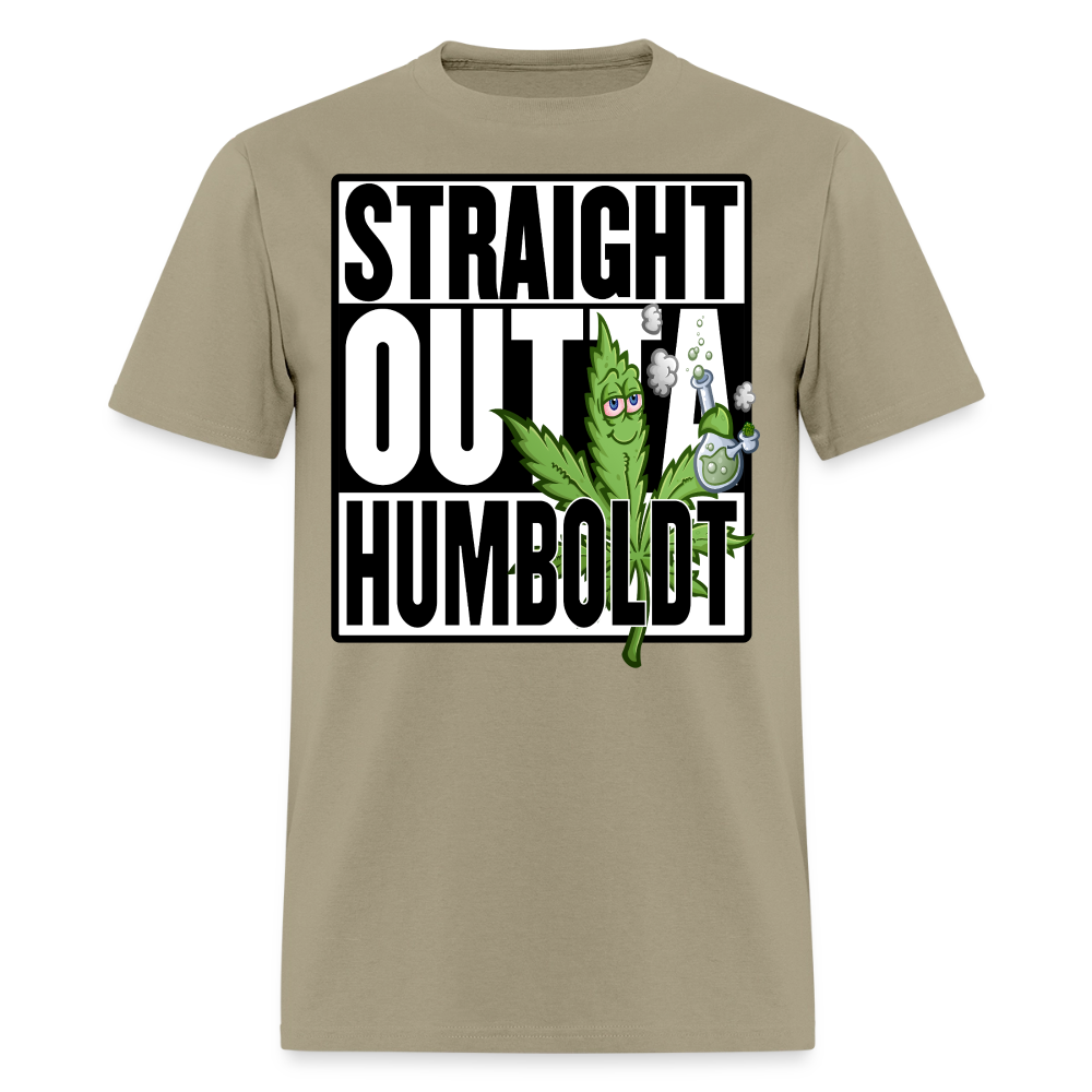 Straight Outta Humboldt Men's T-Shirt - khaki