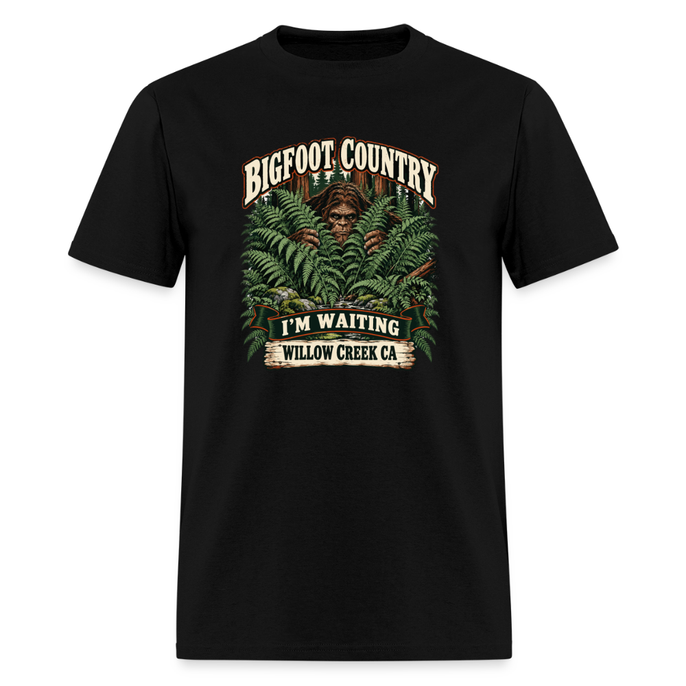 Bigfoot Country Waiting Willow Creek - black