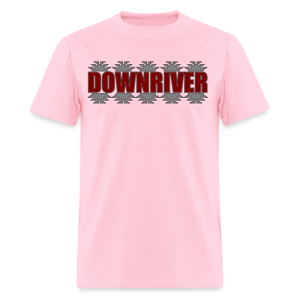 Downriver Frogs Foot Men's T-Shirt - pink