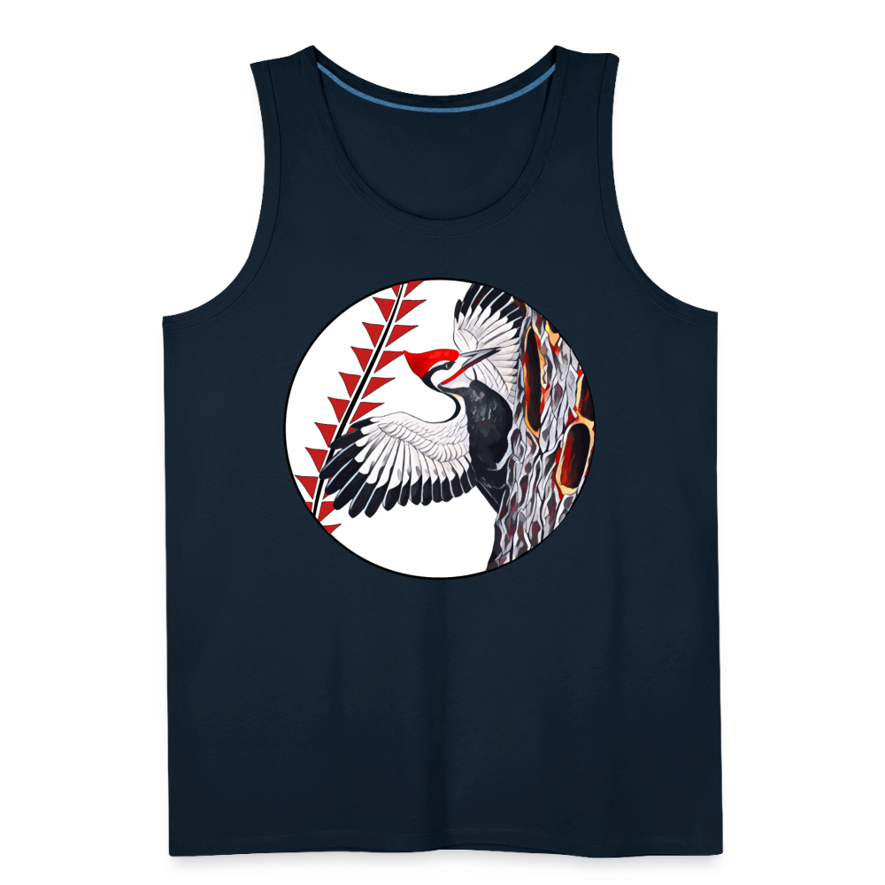 Kokonew Men’s Premium Tank - deep navy