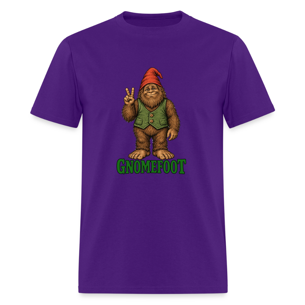 Gnomefoot. Men's T-Shirt - purple