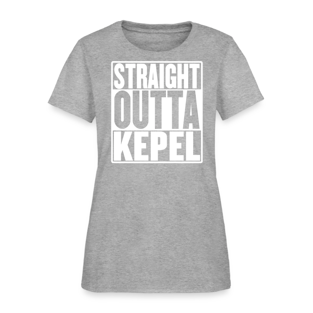 Straight Outta Kepel Women’s T-Shirt - heather gray
