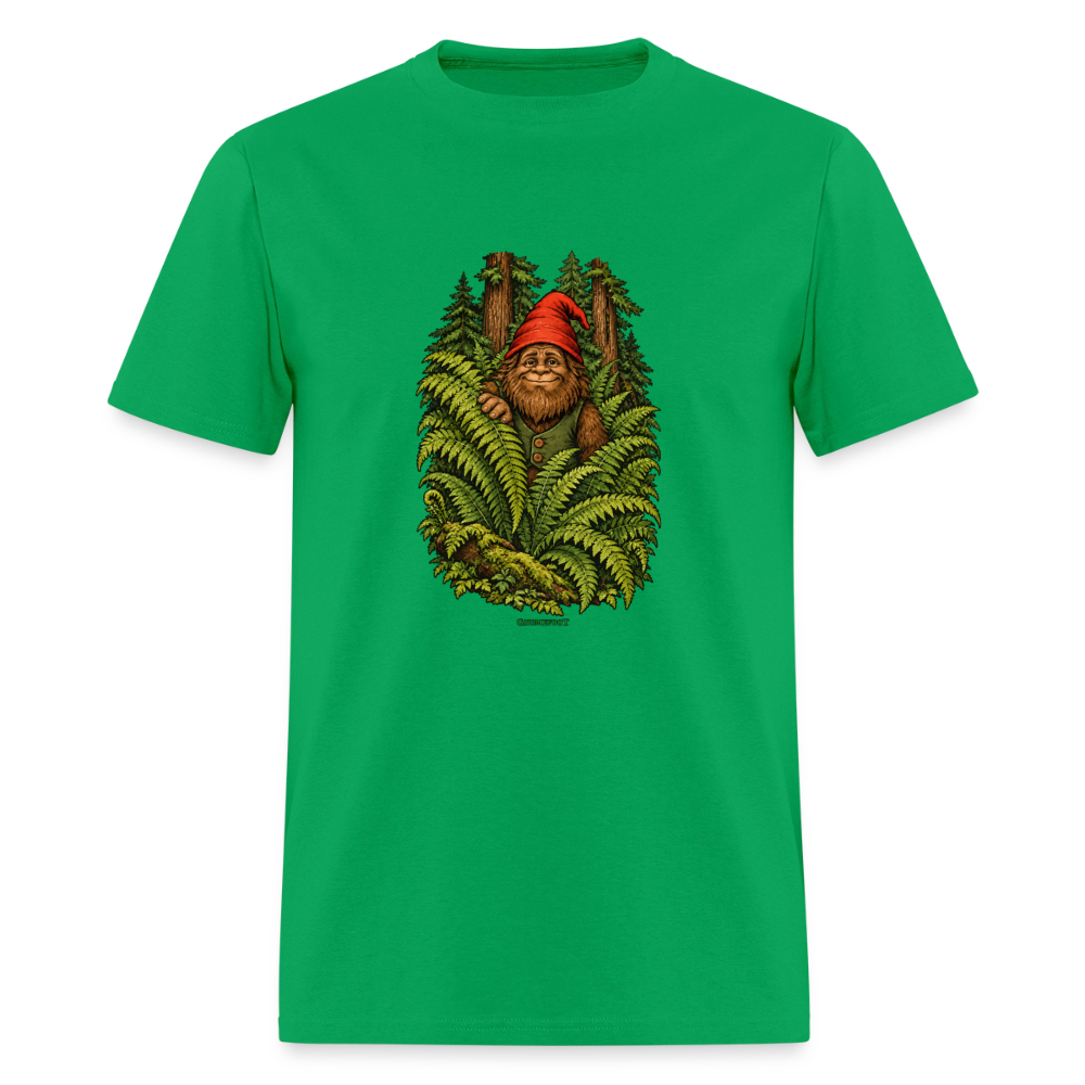 Gnomefoot in Ferns Men's T-Shirt - bright green