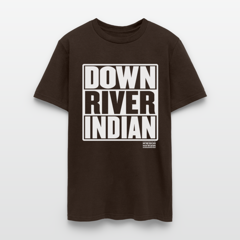 Down River Indian Tee - brown