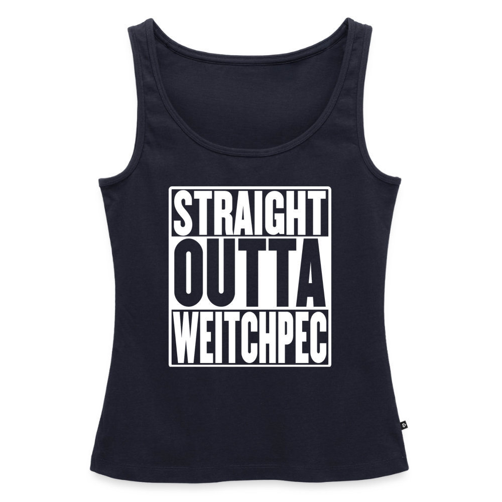 Straight Outta Weitchpec Women’s Premium Tank - navy