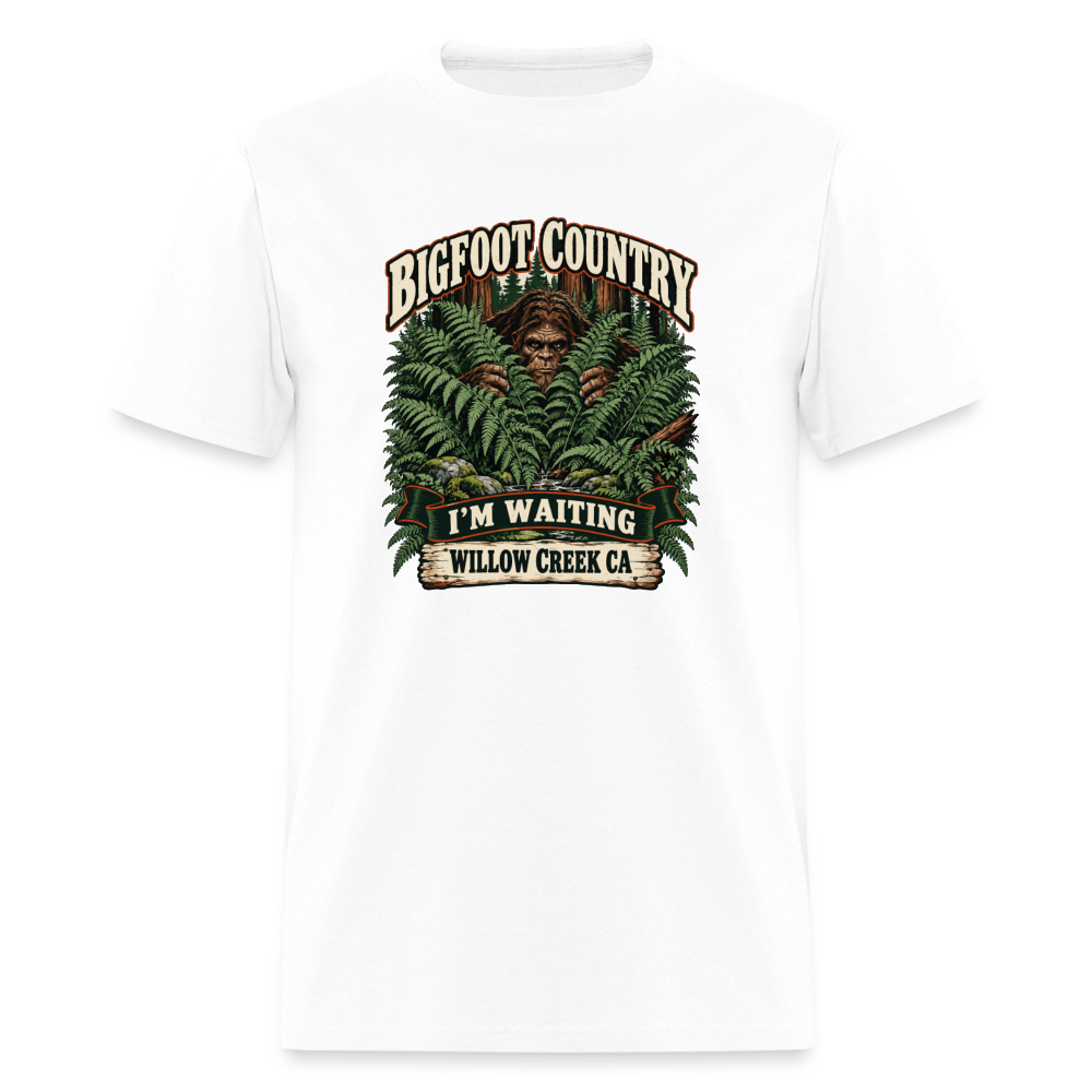Bigfoot Country Waiting Willow Creek - white