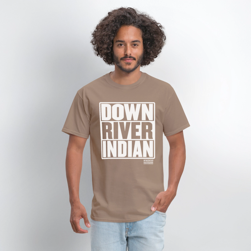 Down River Indian Tee - safari