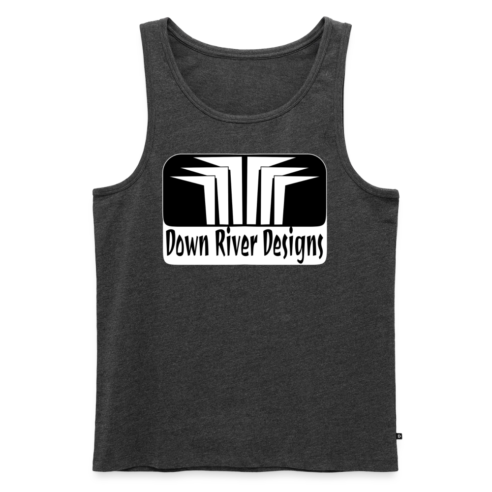 Down River Designs Men’s Premium Tank - heather anthracite