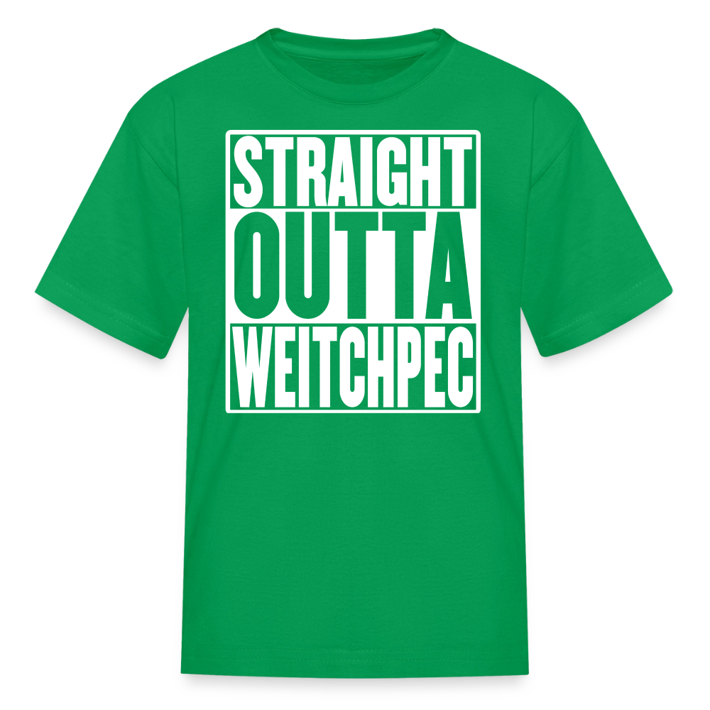 Straight Outta Weitchpec Toddler T-Shirt - kelly green