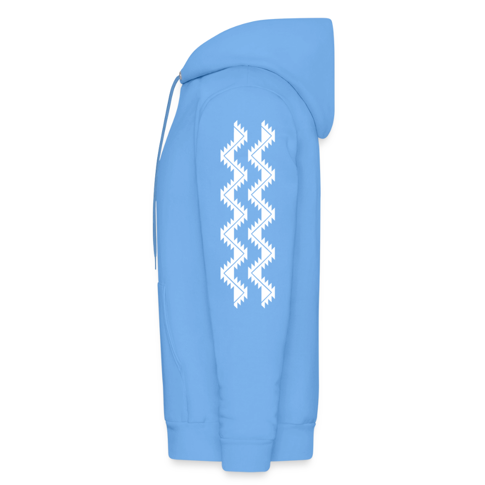 Straight Outta Klamath Men's Hoodie - carolina blue
