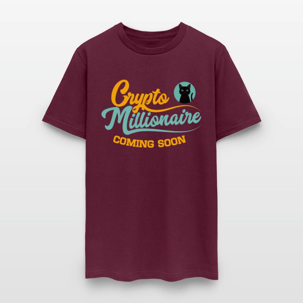 Crypto Millionaire Coming Soon Nacho - burgundy