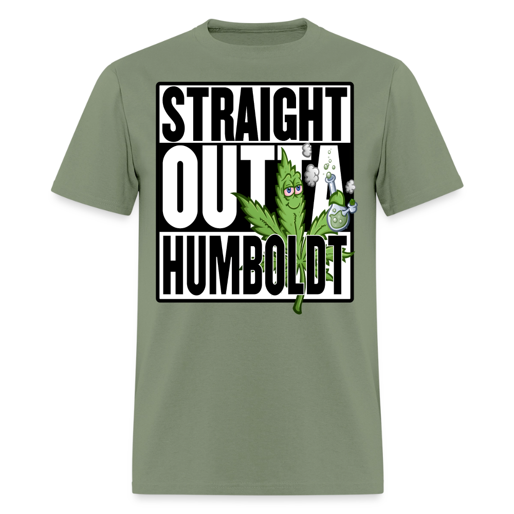 Straight Outta Humboldt Men's T-Shirt - military green