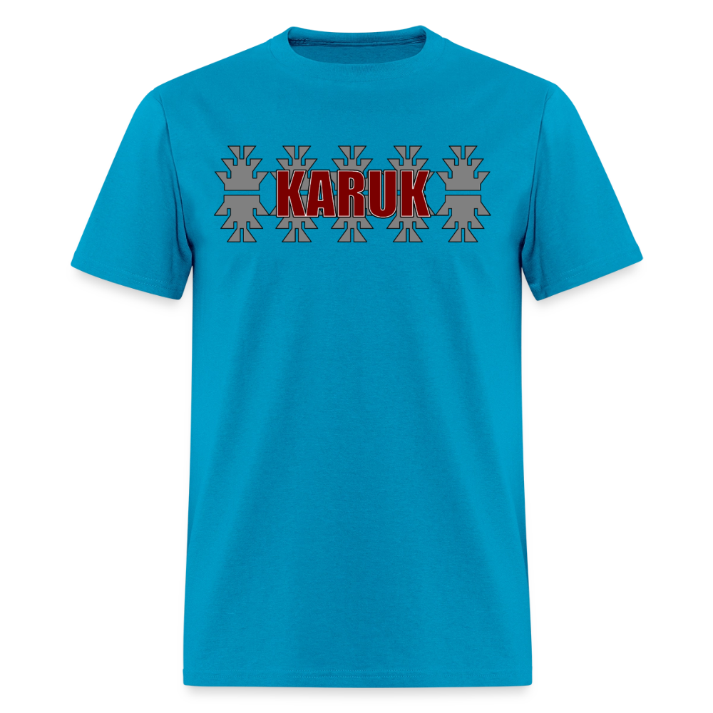 Karuk with Frogs Men's T-Shirt - turquoise